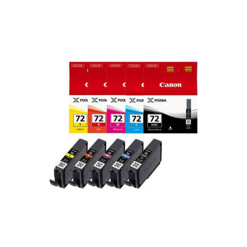 Canon Inktpatroonset PGI 72 MBK C M Y R (5 pack)