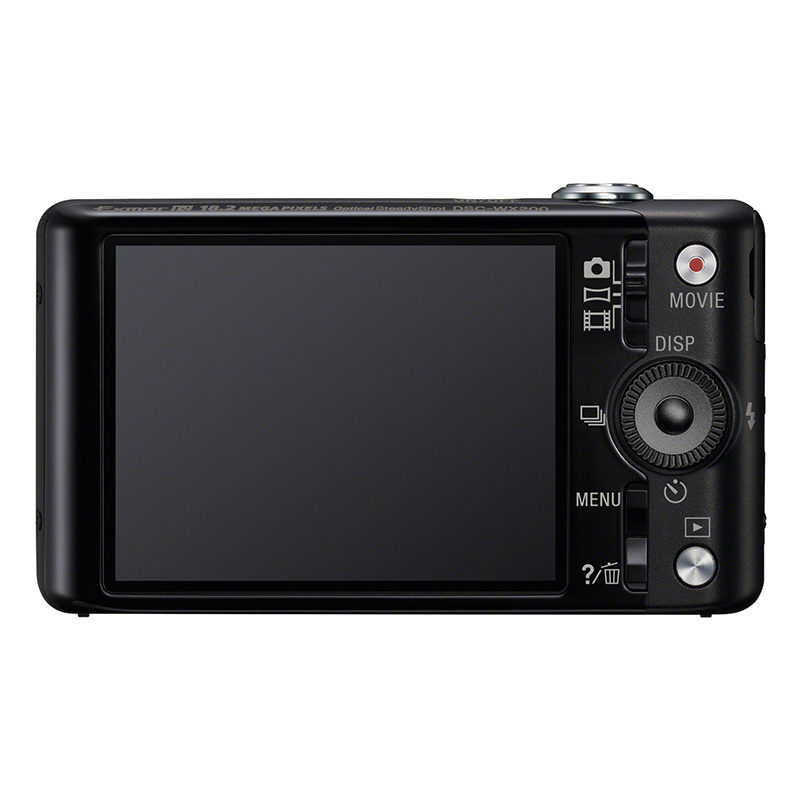 Sony Cybershot DSCWX200 compact camera zwart