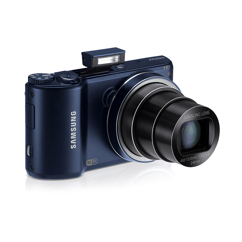 Samsung WB200F compact camera Zwart