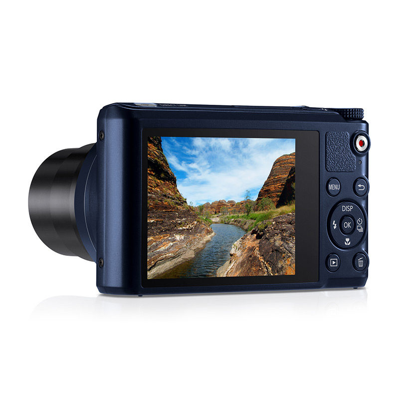 Samsung WB200F compact camera Zwart