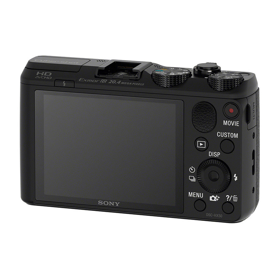 Sony Cybershot DSCHX50V compact camera Zwart