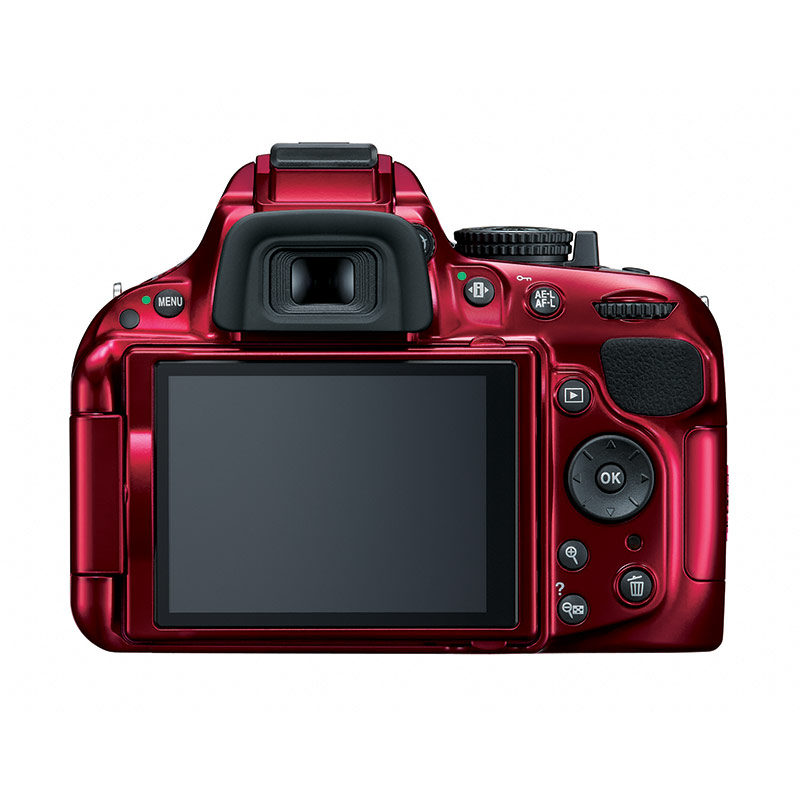 Nikon D5200 DSLR Rood + 18-55mm VR
