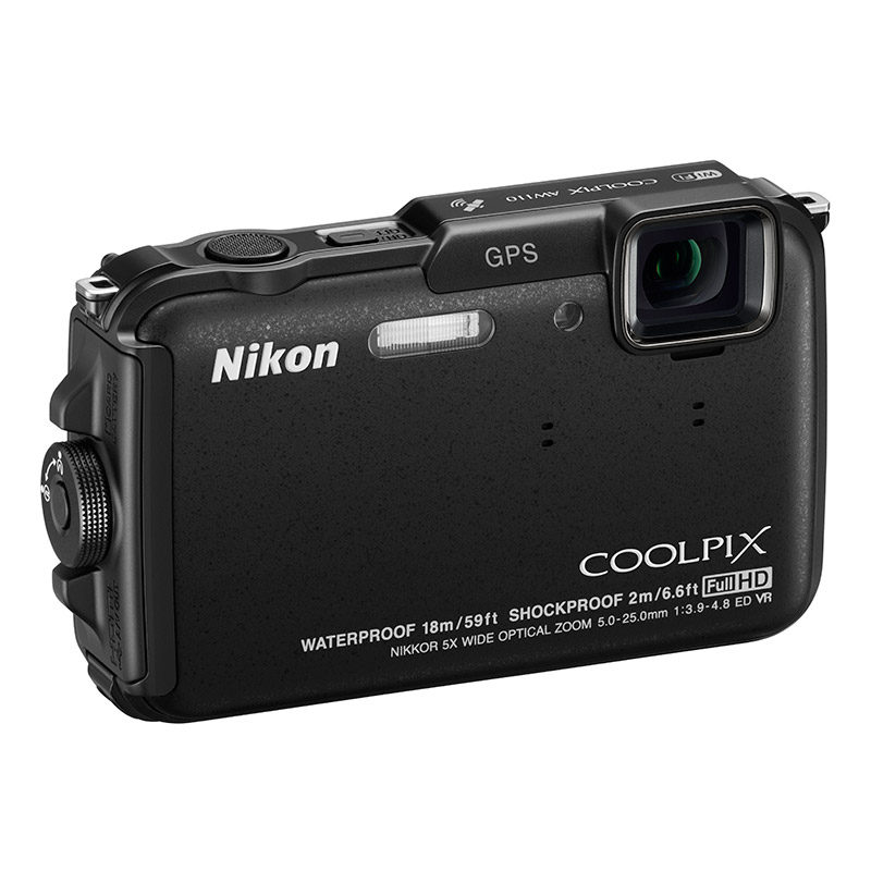 Nikon Coolpix AW110 compact camera Zwart Adventure Kit