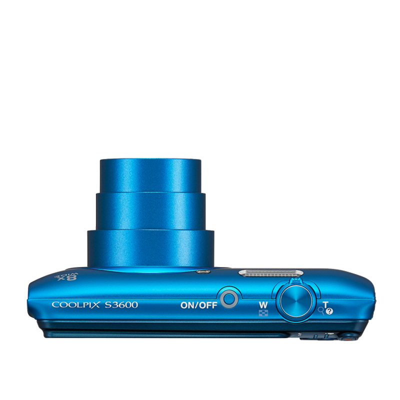Nikon Coolpix S3600 compact camera Blauw