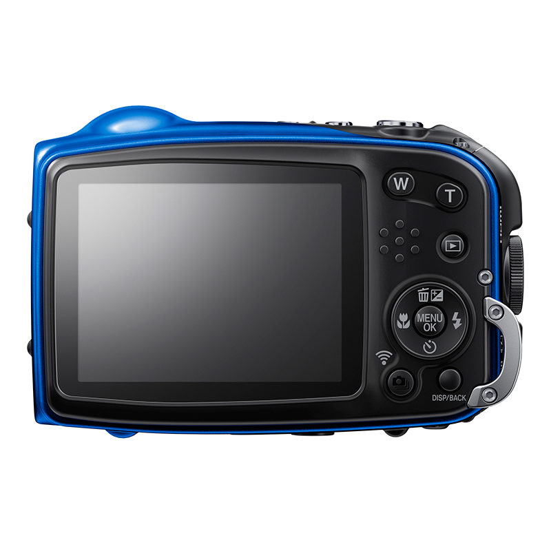 Fujifilm FinePix XP70 compact camera Blauw