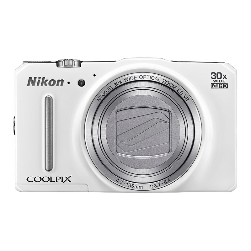 Nikon Coolpix S9700 compact camera Wit