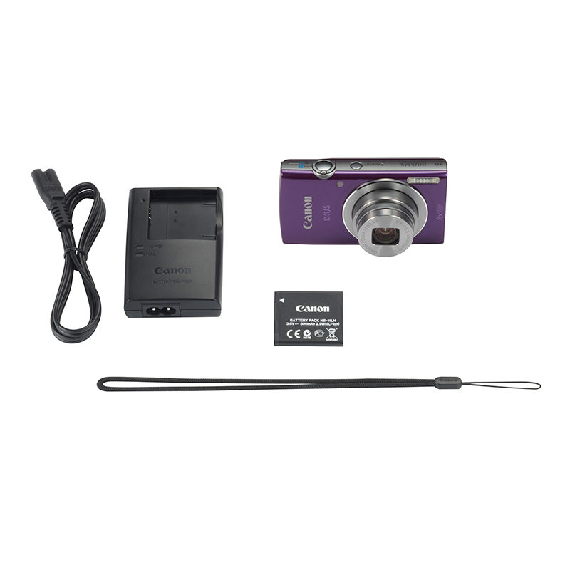 Canon Ixus 145 compact camera Paars
