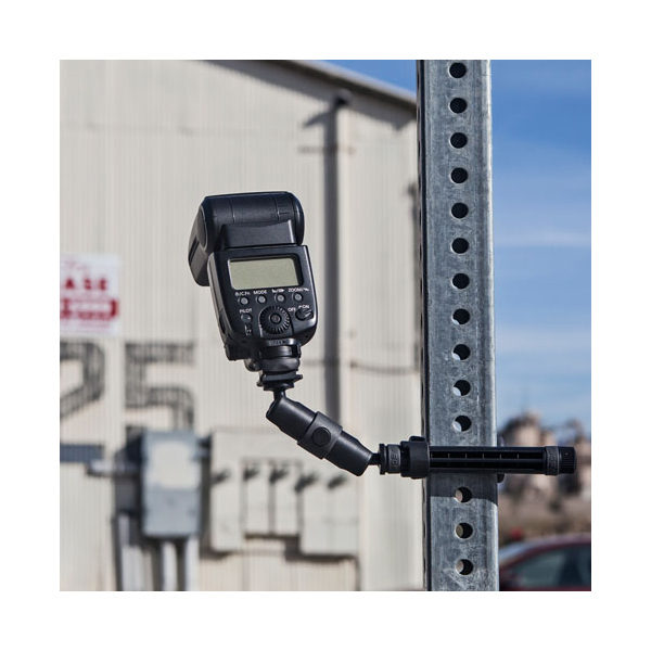 Joby Flash Clamp & Locking Arm Slate Grey