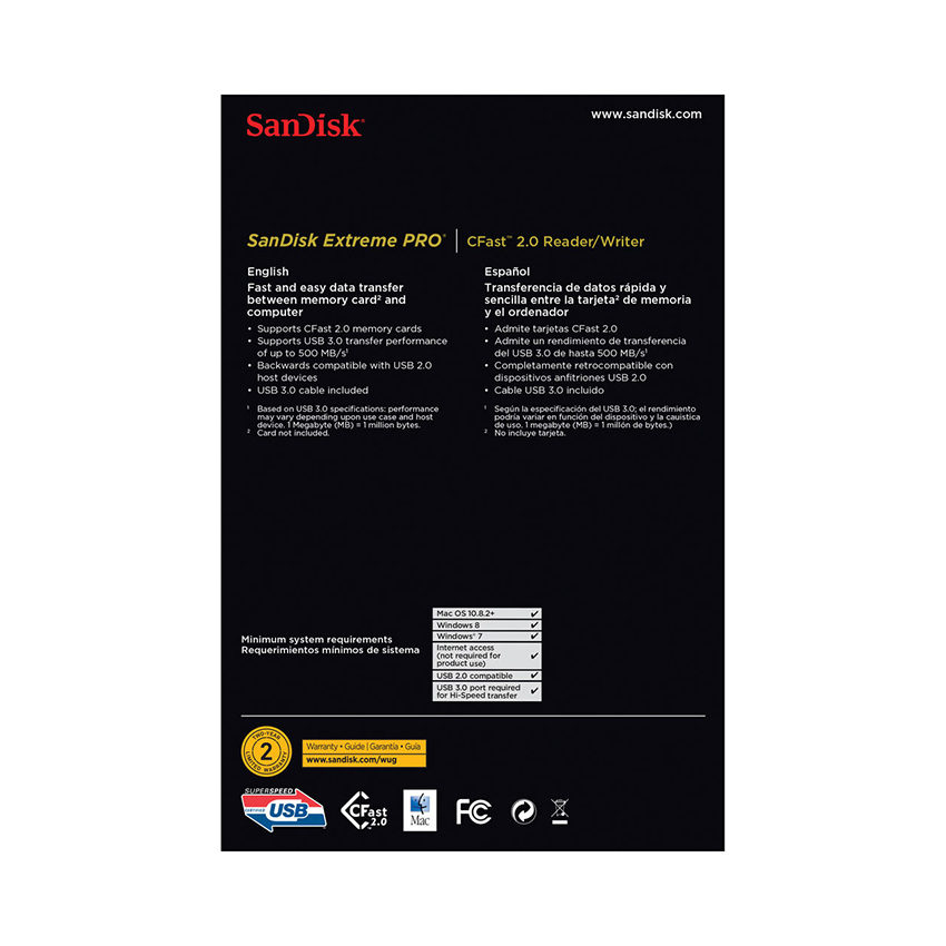 sandisk pro cfast 2 0 reader writer sandisk pro cfast 2 0 reader writer
