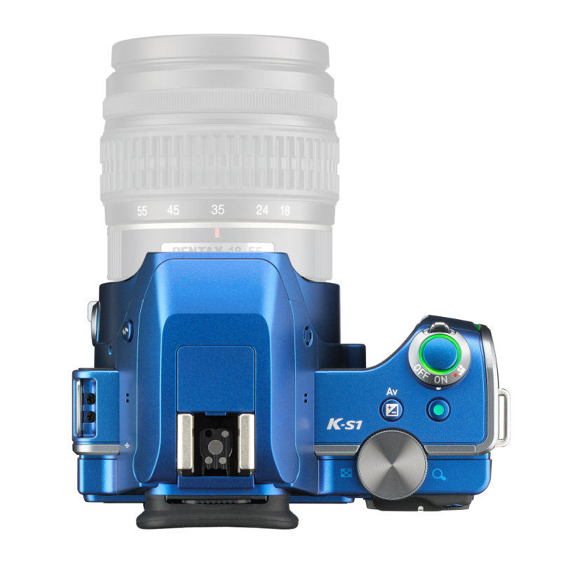 Pentax KS1 DSLR Body Blauw