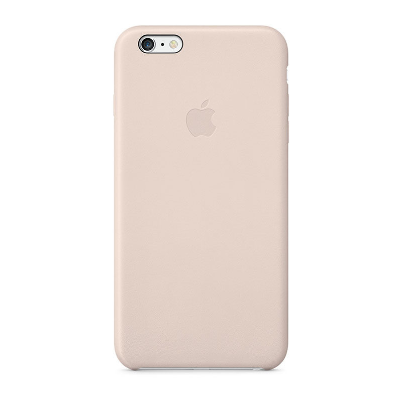 Apple iPhone 6 Plus Leather Case Soft Pink