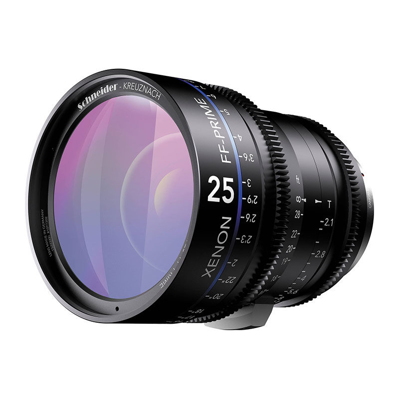 Schneider Xenon FF Prime 25mm T2.1 Canon EF-mount objectief