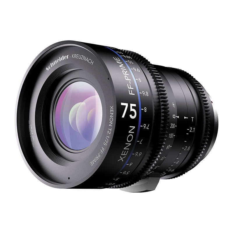 Schneider Xenon FF Prime 75mm T2.1 Canon EF-mount objectief