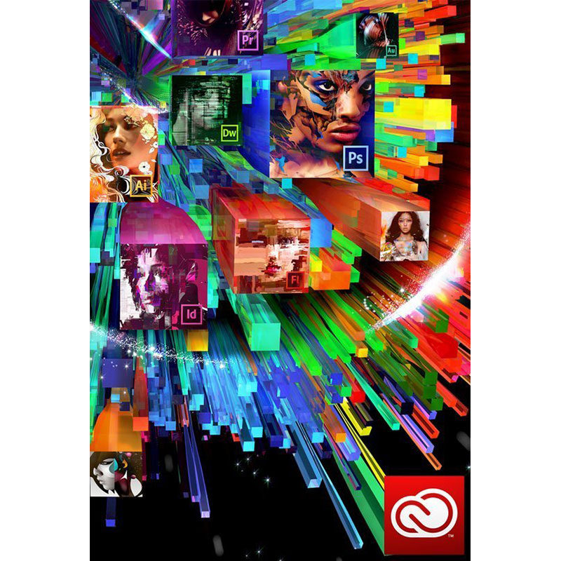 Adobe Creative Cloud Individual Edition - 1 User 1 Year (PC/Mac) - POSA