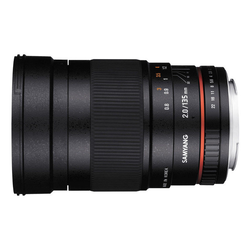 Samyang 135mm f/2.0 ED UMC Sony E-mount objectief