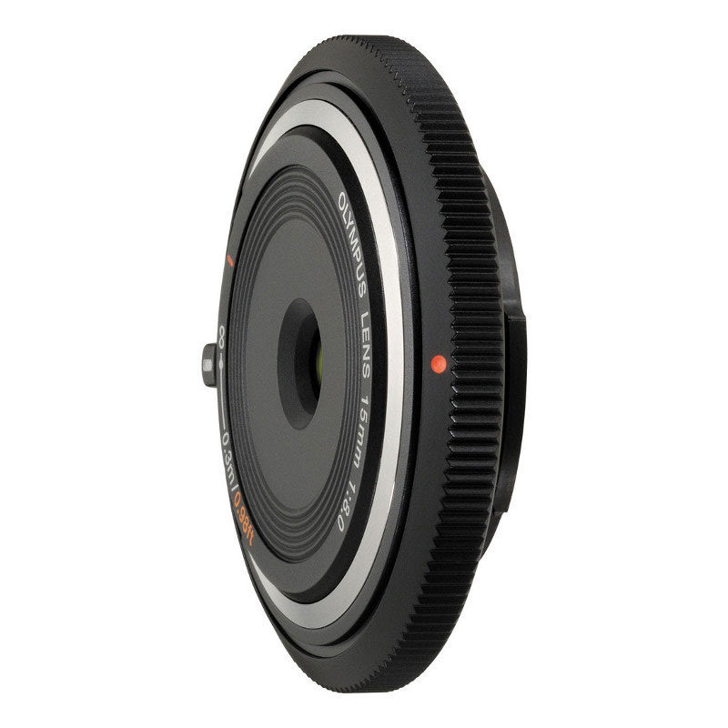 Olympus Body Cap lens 15mm f/8.0 objectief Zwart