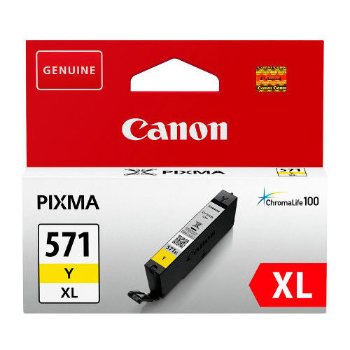 Canon CLI-571XL Cartridge Geel