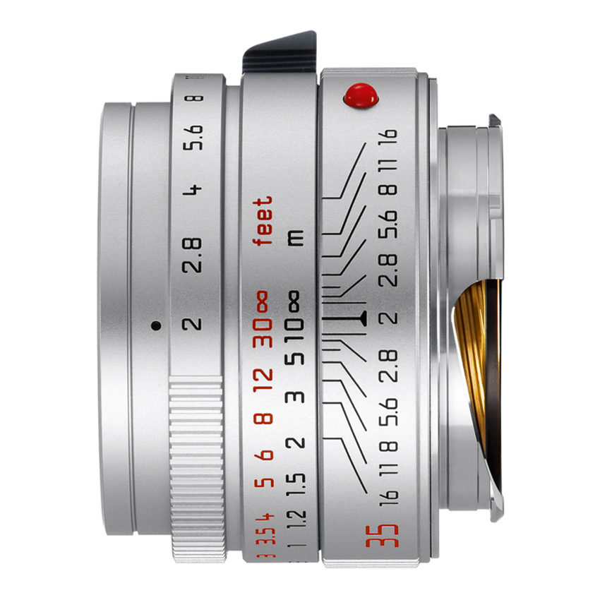 Leica Summicron-M 35mm f/2.0 ASPH M-mount objectief Zilver