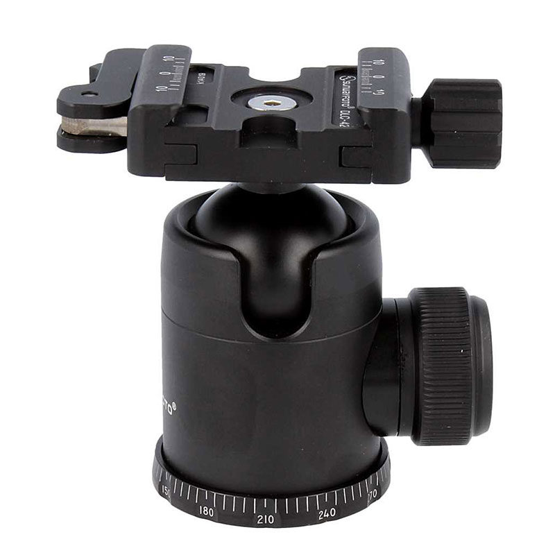 SunwayFoto FB-36IIDL Testa A Sfera Professionale Con Morsetto A Leva, Portata 18kg, Per Treppiede