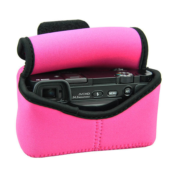 JJC OCS1MA Neoprene Camera Pouch Roze