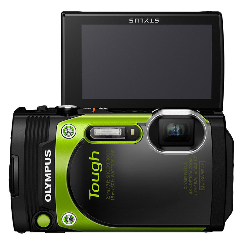 Olympus Tough TG870 Groen kopen? CameraNU.nl