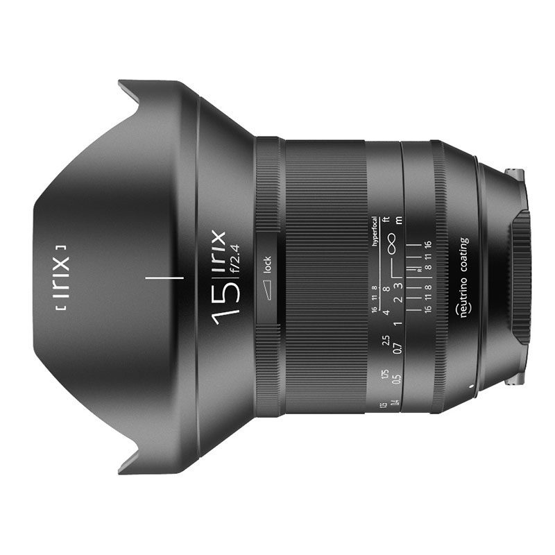 Irix 15mm f/2.4 Blackstone Pentax K-mount objectief