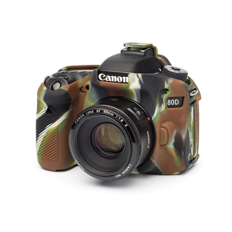 EasyCover Cameracase Canon EOS 80D Camouflage
