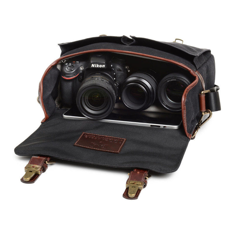 ONA The Prince Street Black Messenger Bag kopen? CameraNU.nl