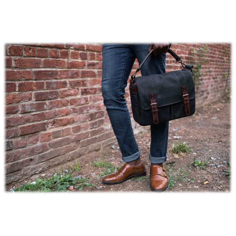 ONA The Prince Street Black Messenger Bag kopen? CameraNU.nl