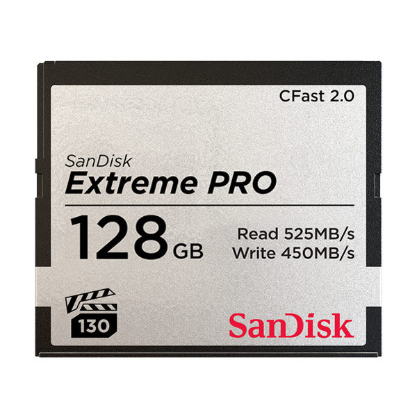SanDisk Extreme Pro CFAST 2.0 128GB 525MB/s VPG130