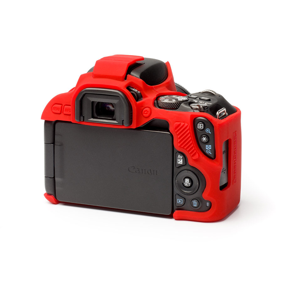 EasyCover Cameracase Canon 200D/250D Red kopen Cameranu