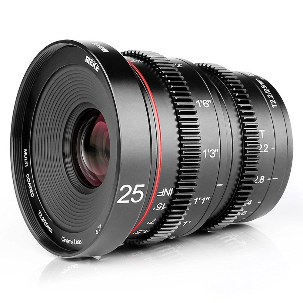 Meike 25mm T2.2 Sony E-mount objectief