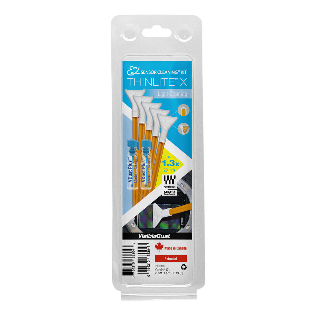 VisibleDust ThinLite-X light cleaning kit 1.3x en MFT