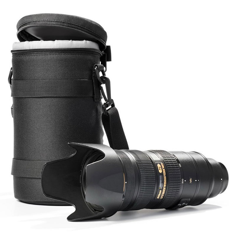 EasyCover Lens Bag 11x19cm Zwart kopen? CameraNU.nl