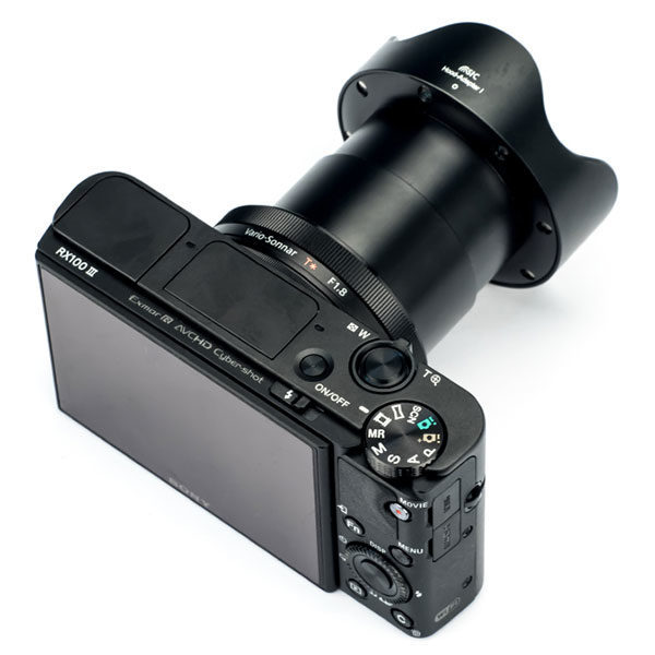 STC Hood Adapter Kit Sony RX100 + Hoya UV/CP CameraNU.nl