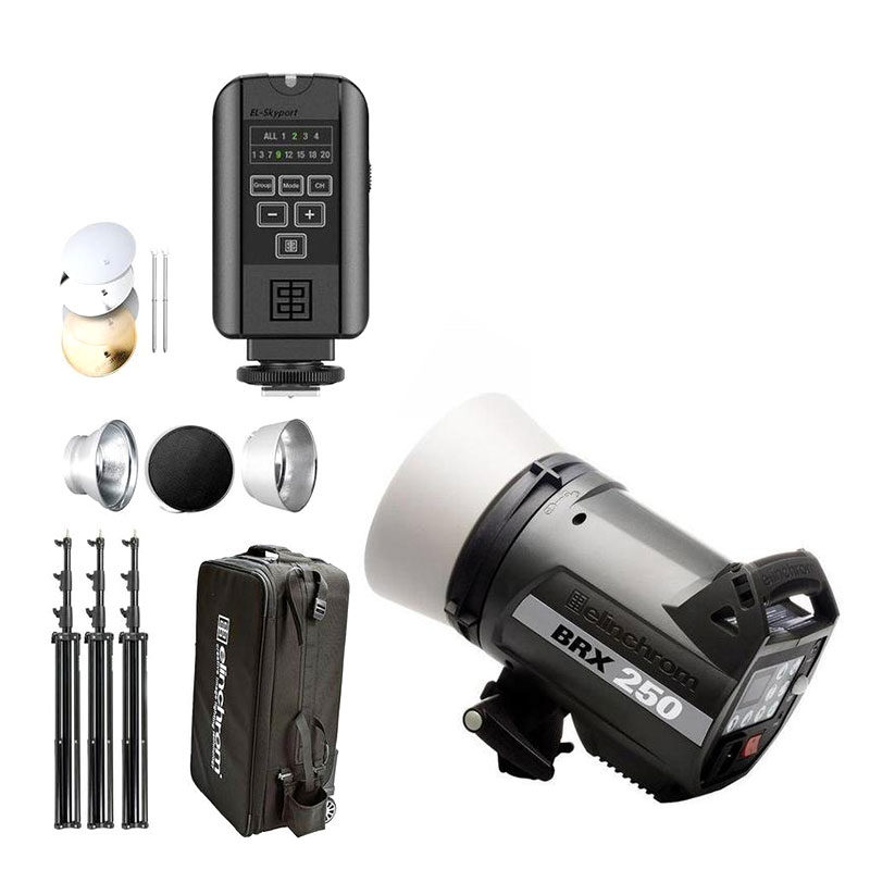 Elinchrom BRX 250 Triple Studio Plus Set | Cameranu