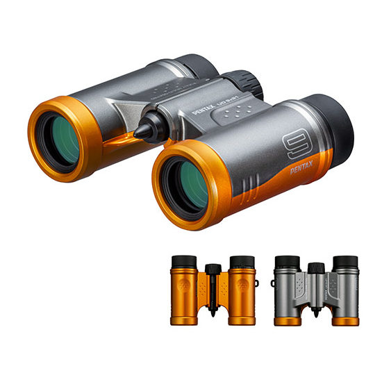 CameraNU Pentax UD 9x21 verrekijker Grijs Oranje aanbieding