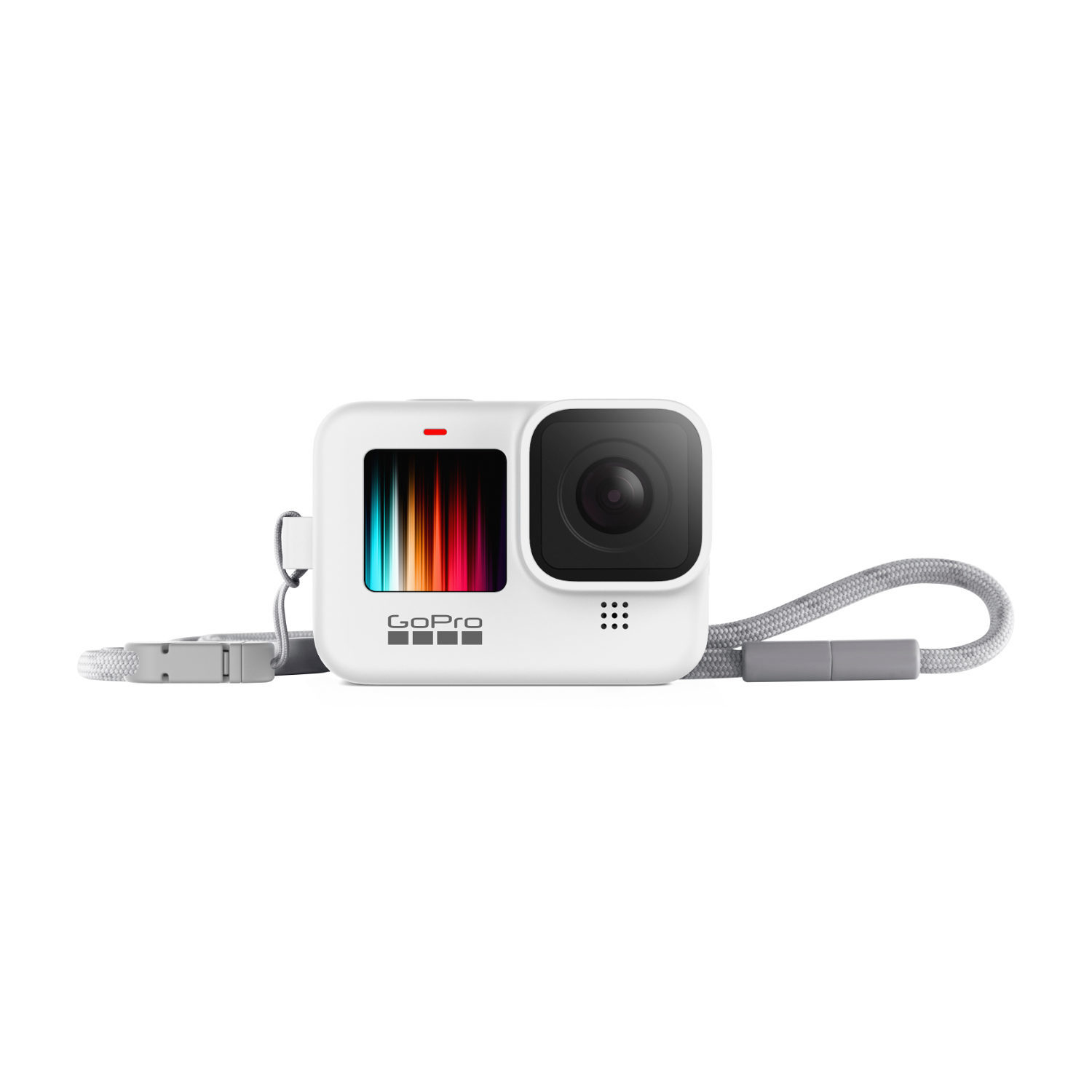 GoPro Sleeve + Lanyard White voor Hero 9 Black