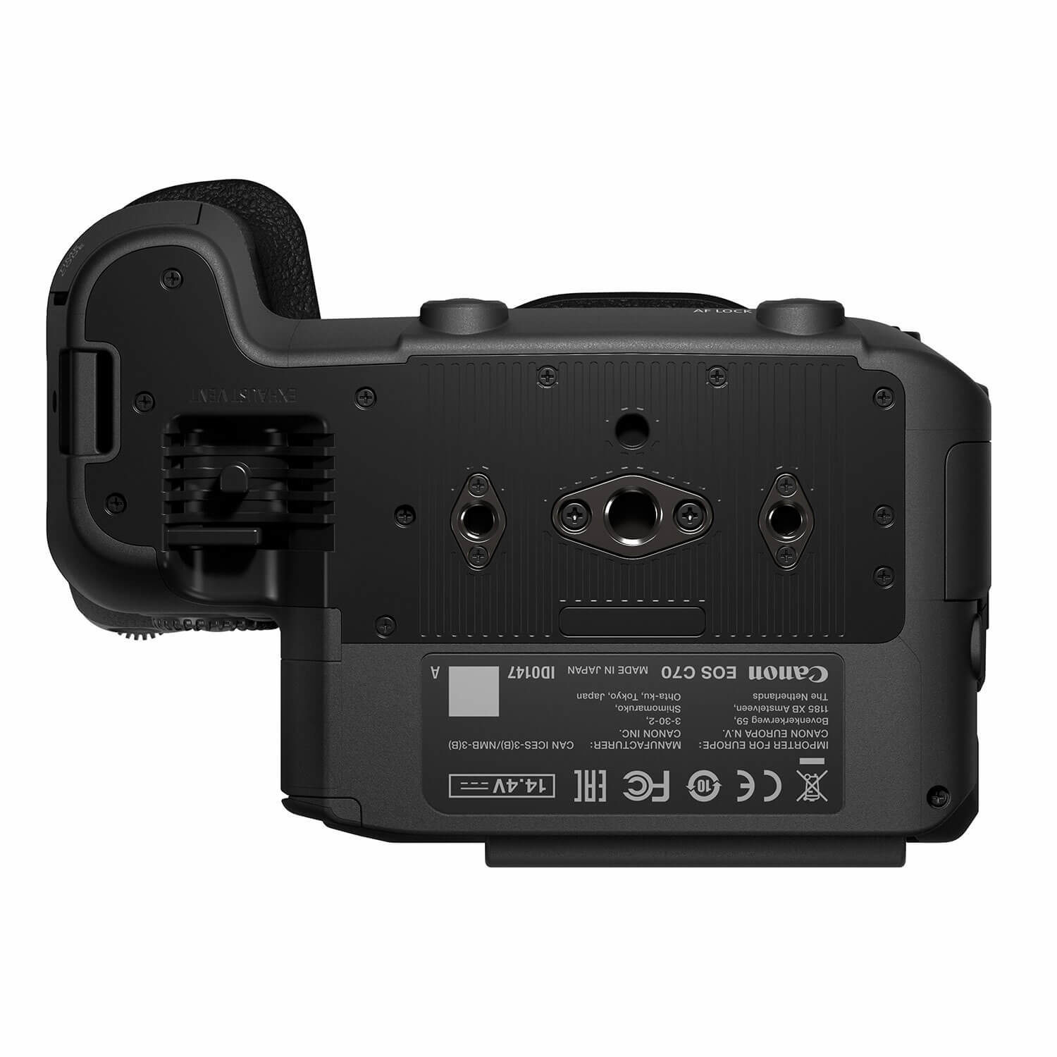 Canon EOS C70 + EFEOS Mount Adapter 0.71x Cameranu