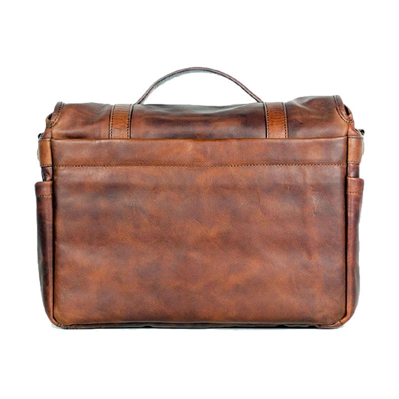 Bronkey Roma Brown Leather Camera Bag kopen? | CameraNU.nl