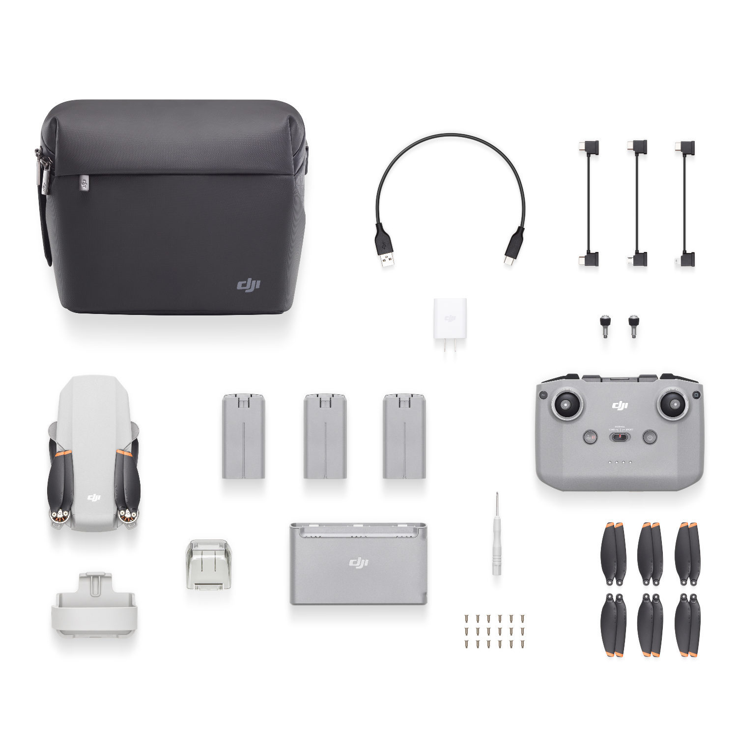 DJI Mini 2 drone Fly More Combo + Drone Flight Academy DronePilot Basic Light afbeelding DJI Mini 2 drone Fly More Combo + Drone Flight Academy DronePilot Basic Light afbeelding