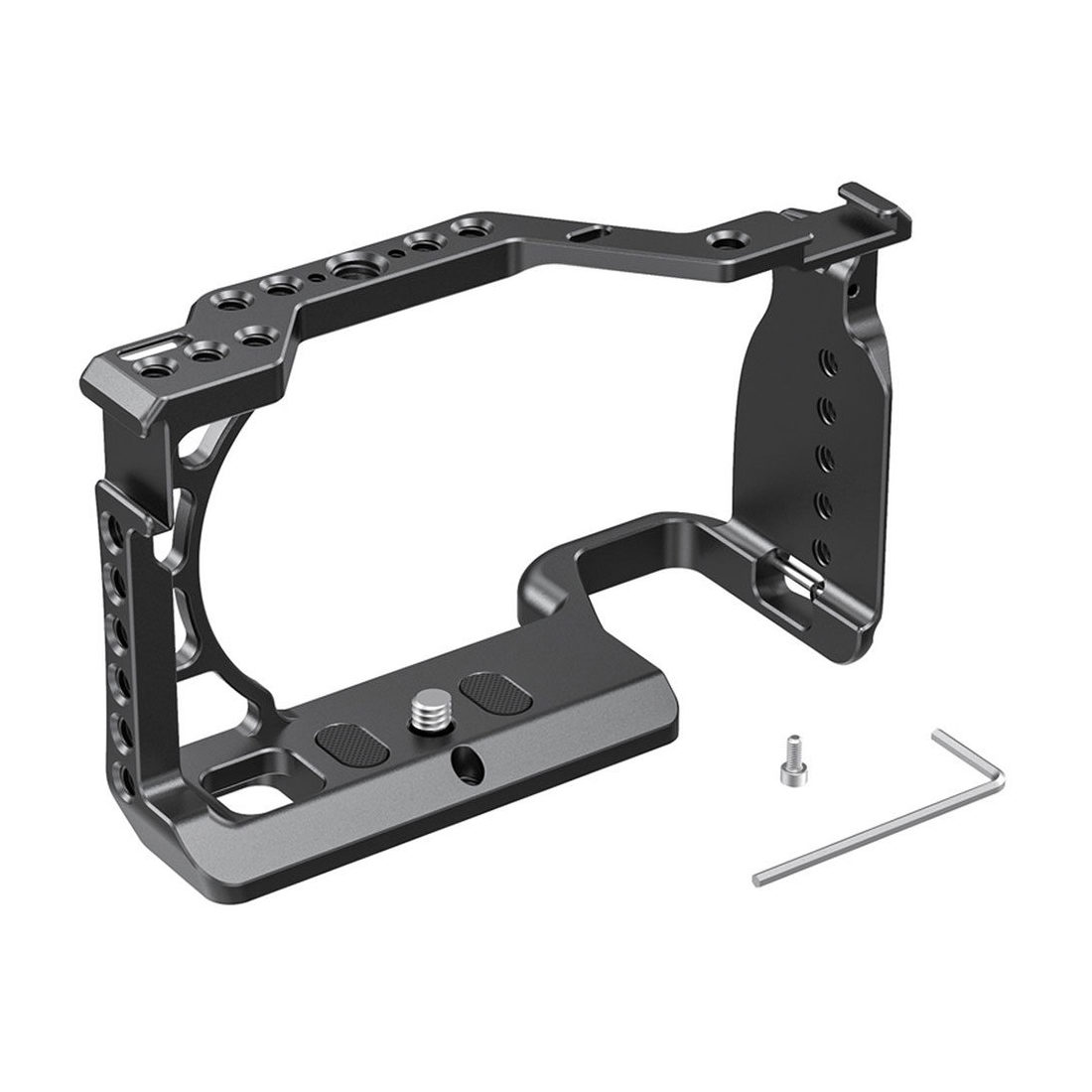 SMALLRIG Handgreepset voor DJI Osmo Action 6 met Metalen Cage