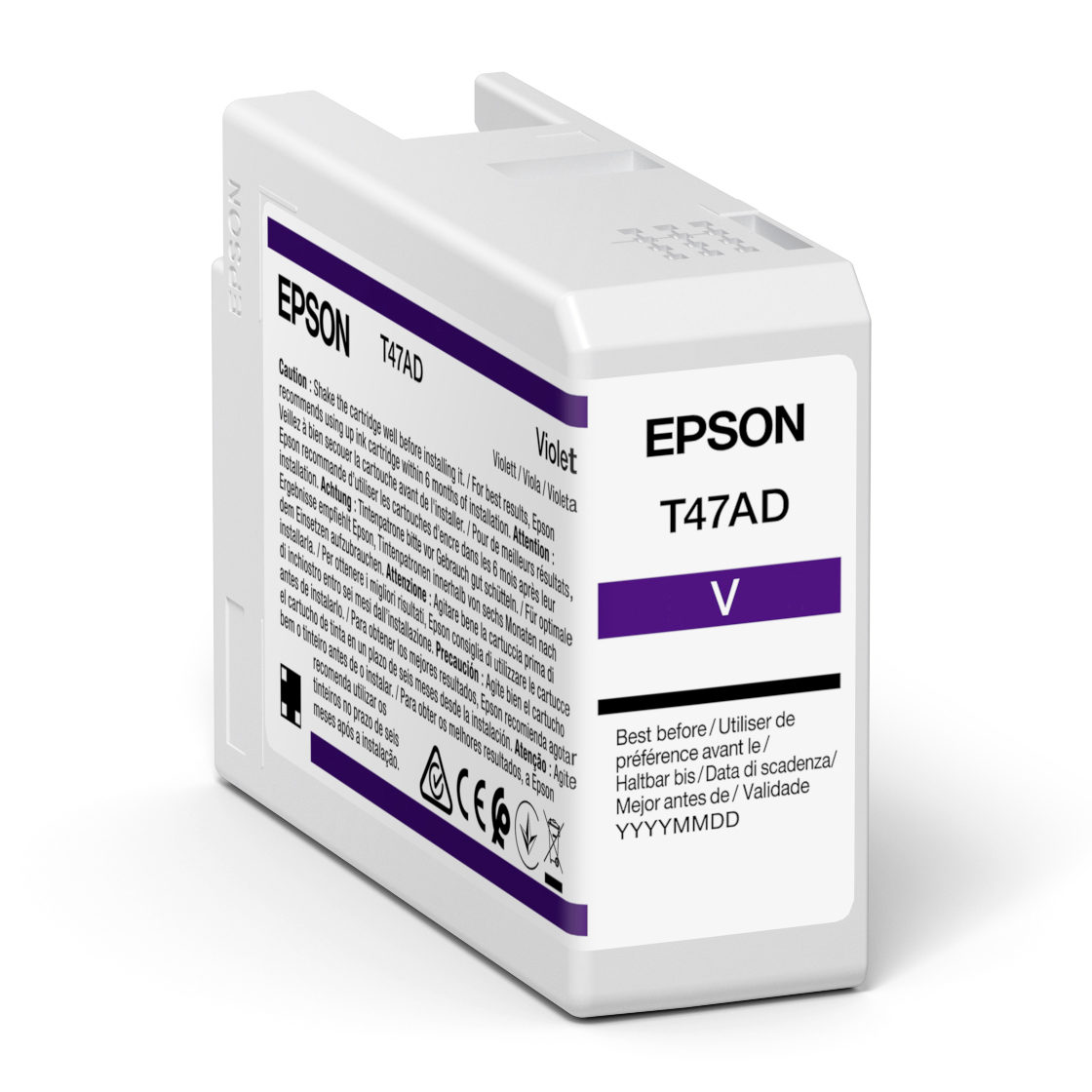 Epson T47AD - 50 ml - violet - origineel - inktcartridge - voor SureColor SC-P900
