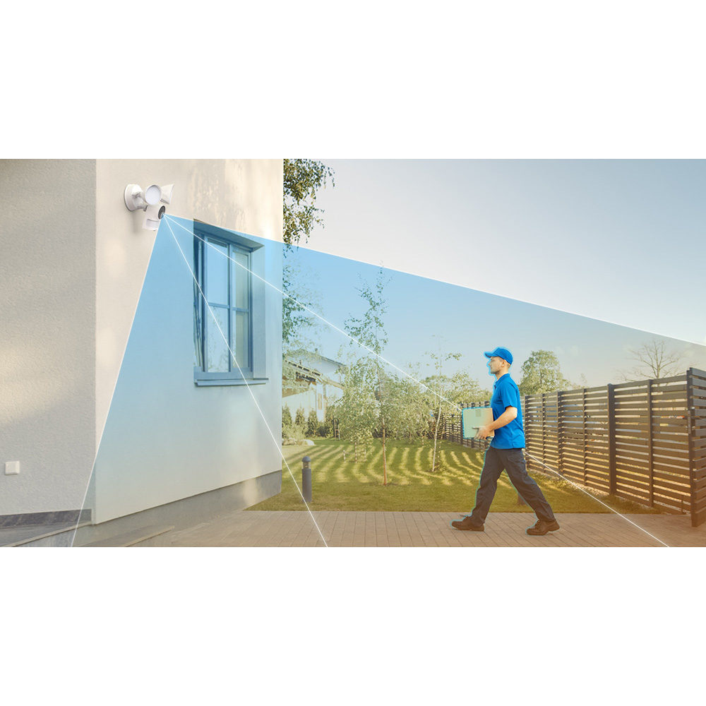 Foscam V8P Outdoor WiFi Camera Zwart - 8MP QHD Met Spots, Sirene En Personen/Voertuig Detectie