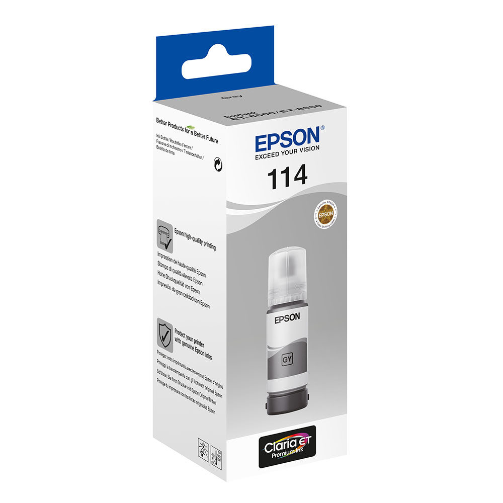 Epson 114 Inktflesje Grijs