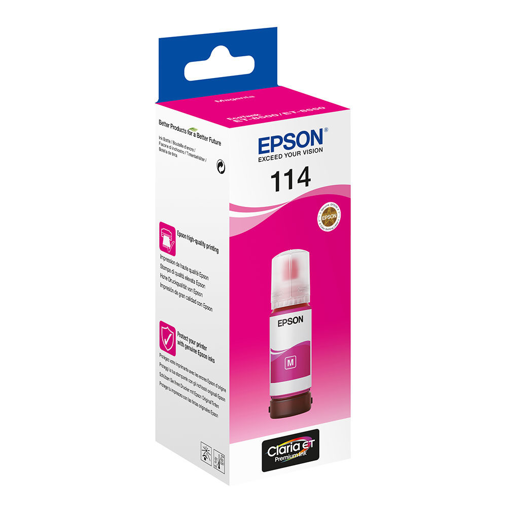 Epson 114 Inktflesje Magenta