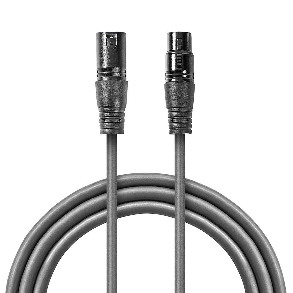 Nedis XLR 3-Pins Male naar XLR 3-Pins Female Gebalanceerde Audiokabel 20m