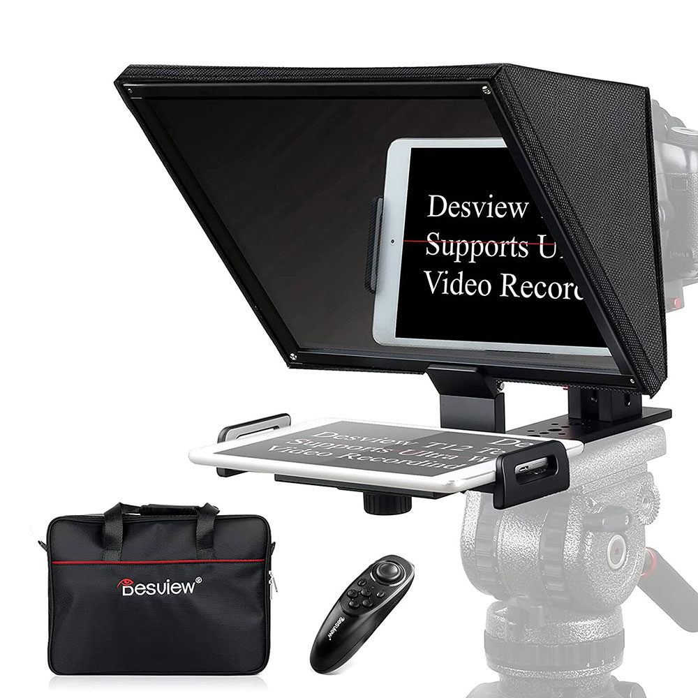 Desview T12 Foldable Portable Teleprompter