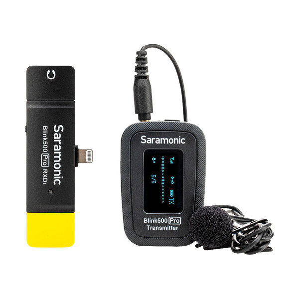 Saramonic Blink500 Pro B3 met lavalier zender en iOS lightning ontvanger voor ipad/iphone/mac