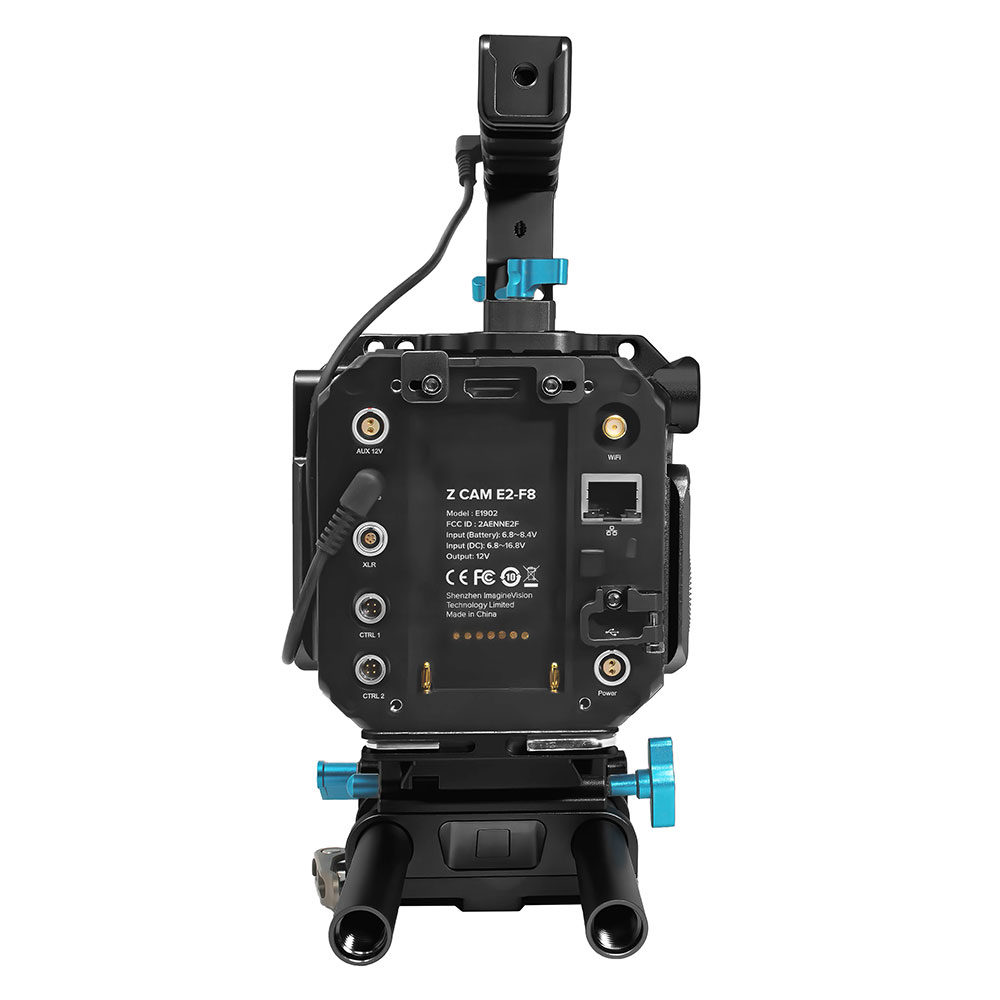 Zcam Rig Kondor Blue Z CAM E2 Base Rig Raven Black | CameraNU.nl